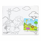 Canvas Painting Set with Paints 15 × 20 cm