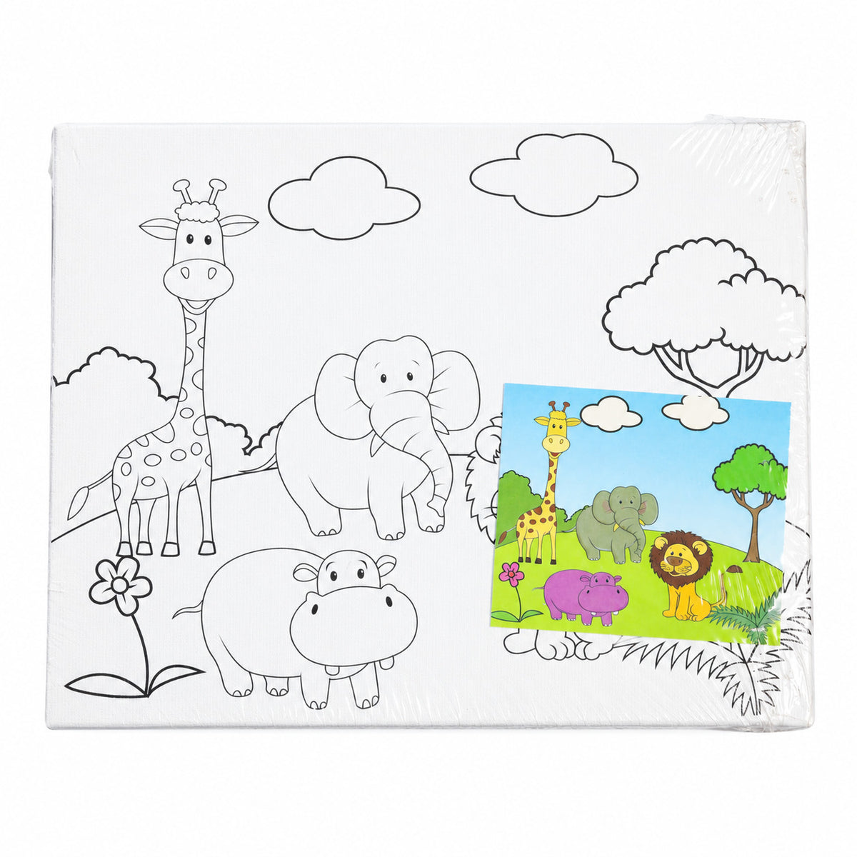 Canvas Painting Set with Paints 15 × 20 cm | Bi-Trust