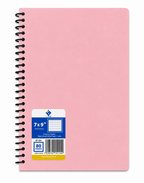 Bi-Trust Lined Spiral Notebook, 7 × 9, 80 Sheets, BT-454