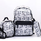School Backpack With Pencil Case 3 pcs