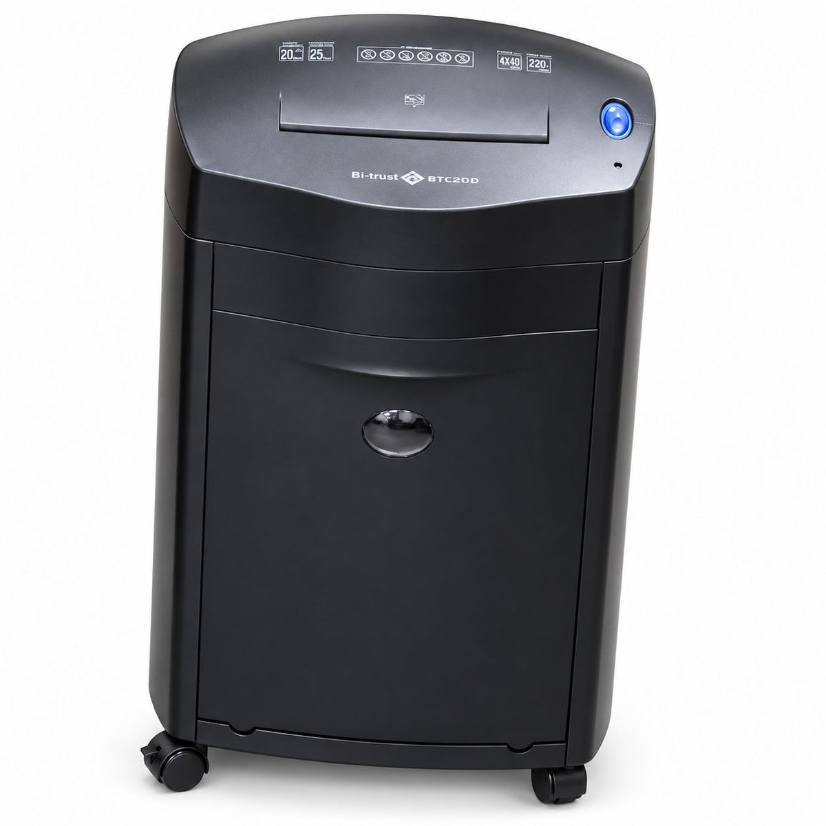 Paper & CD Shredder up to 20 Sheets - BTC20D/CD