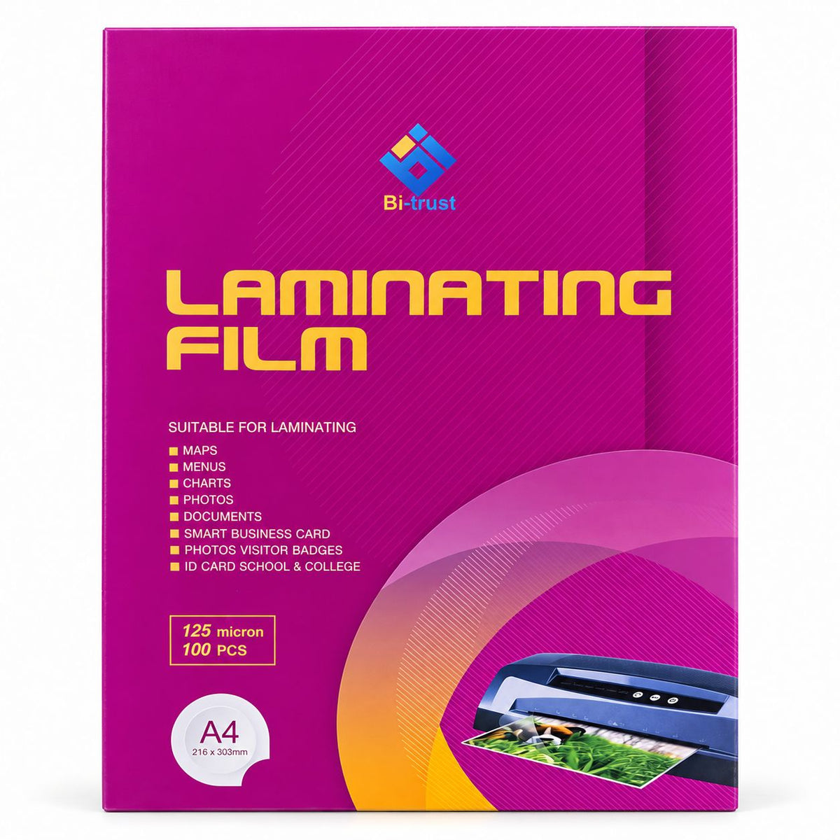 Laminating Film, 216 × 303, 125 M