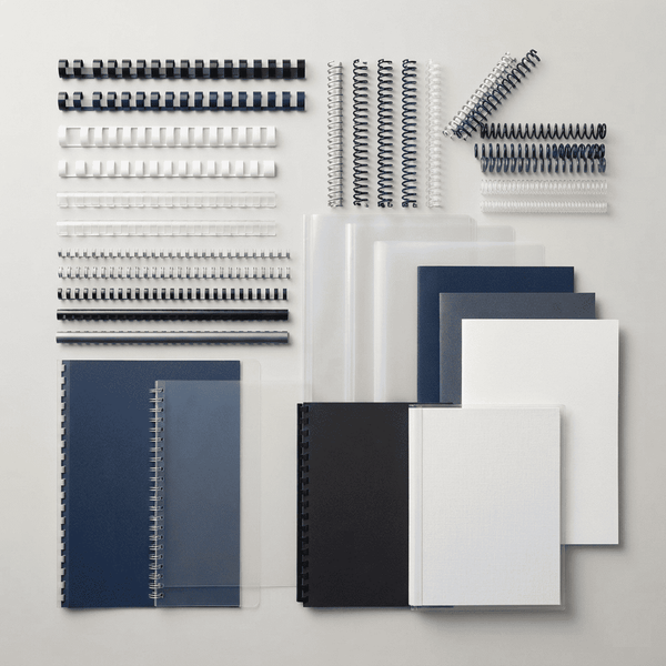 Binding combs, coils and covers at BiTrust Kuwait