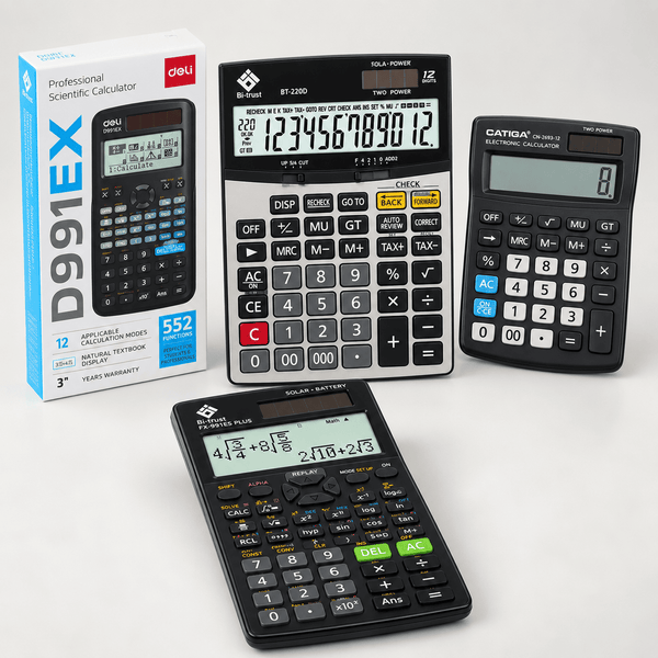 Desktop, scientific and office calculators at BiTrust Kuwait