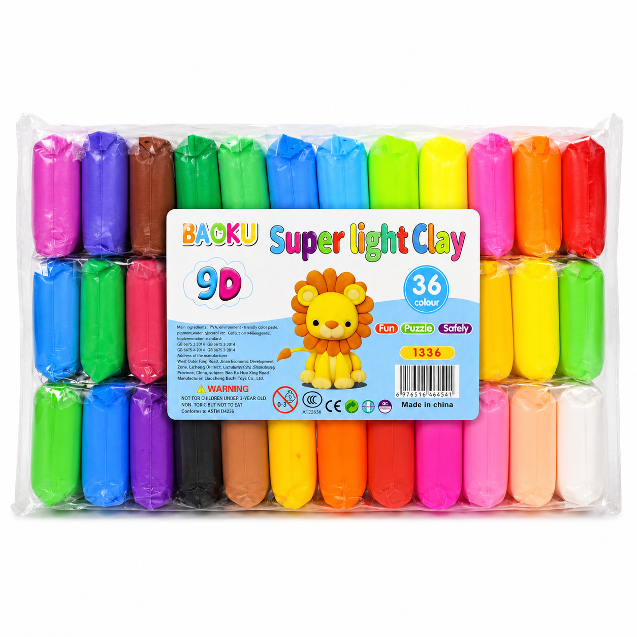 Modelling Clay Inside Bag 36 color BT-7488
