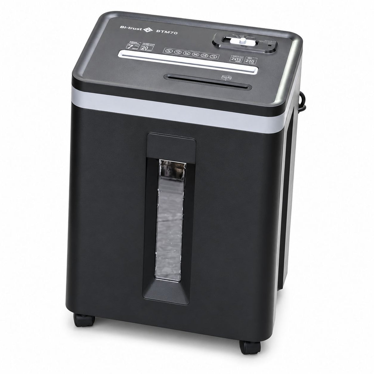 Paper, CD & Bank Card Shredder up to 7 Sheets - BTM7D/CD
