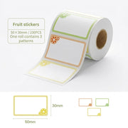 50x30mm-230pcs Fruit Slice