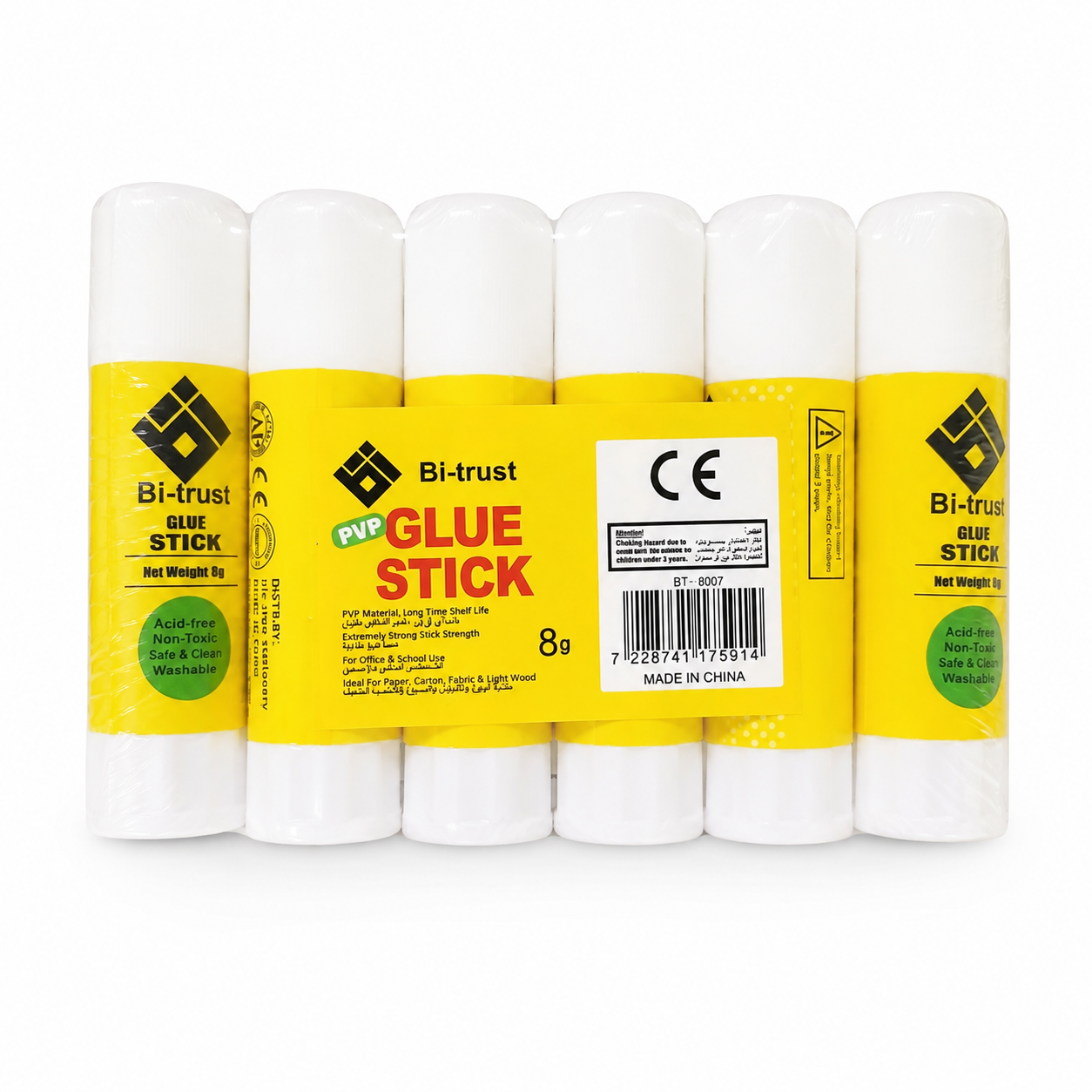 BT-8007 Glue Stick 8g-set 6