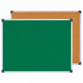 Cork Board Green 60 × 90 cm