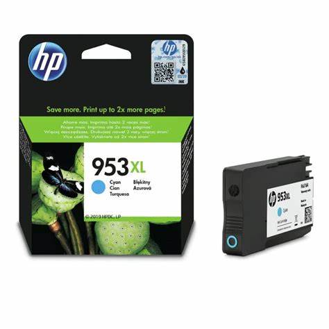 Ink Cartridge, Cyan – 953 XL | HP