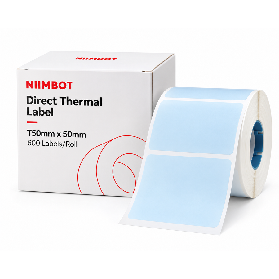 ملصقات NIIMBOT لطابعات K2 وK3، مقاس 50 × 50 مم، 600 ملصق