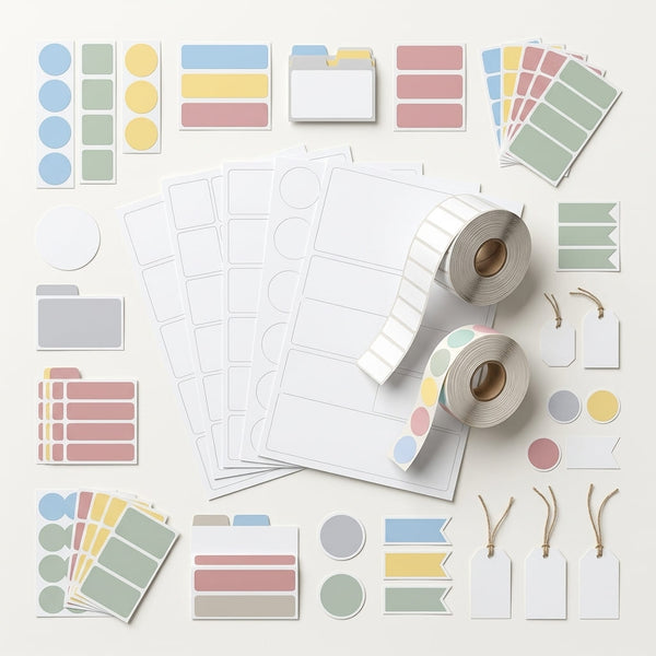 Office labels, sticker sheets and labeling supplies at BiTrust Kuwait