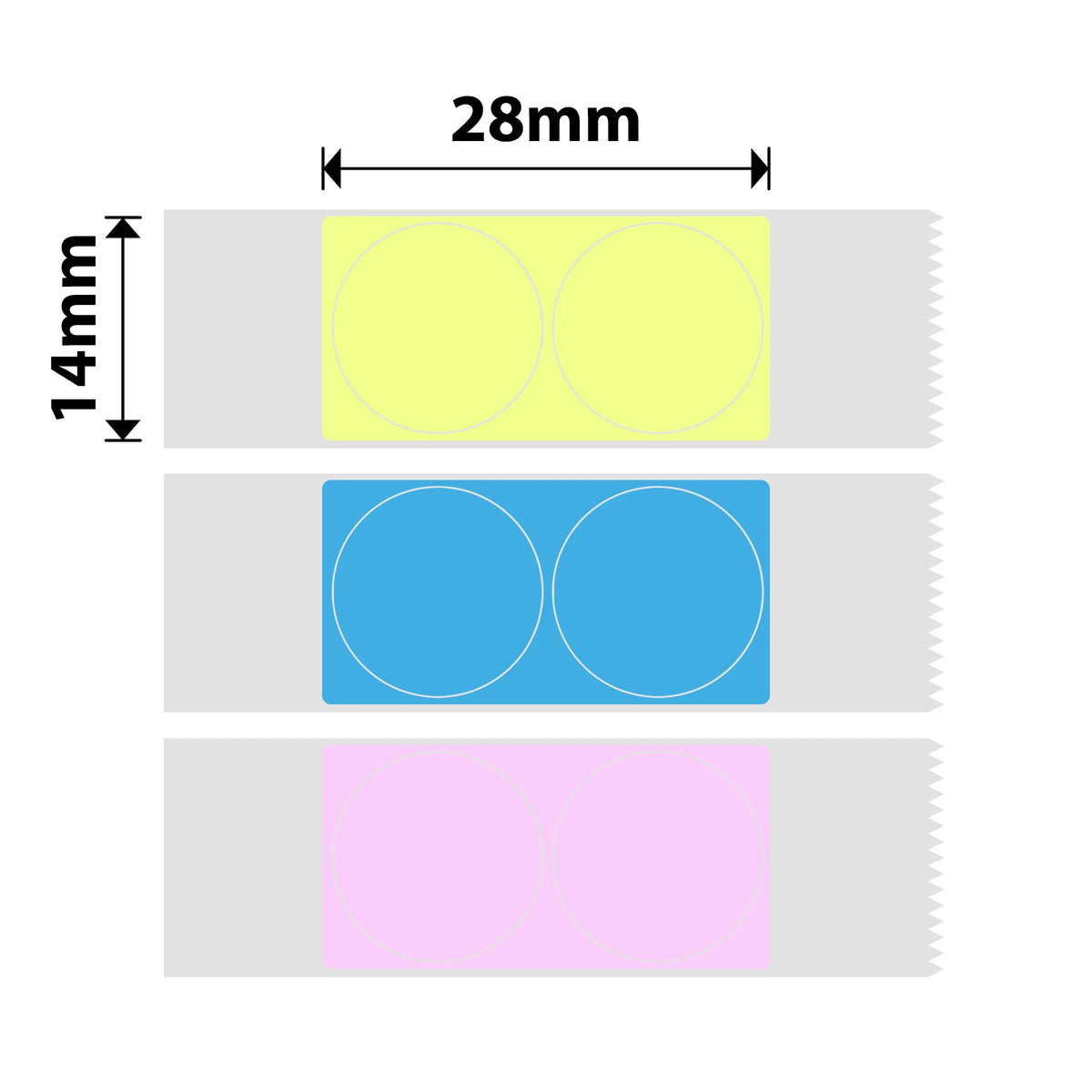 NIIMBOT Colour & Pattern Label Tape for D11, D110 & D101 - image 2