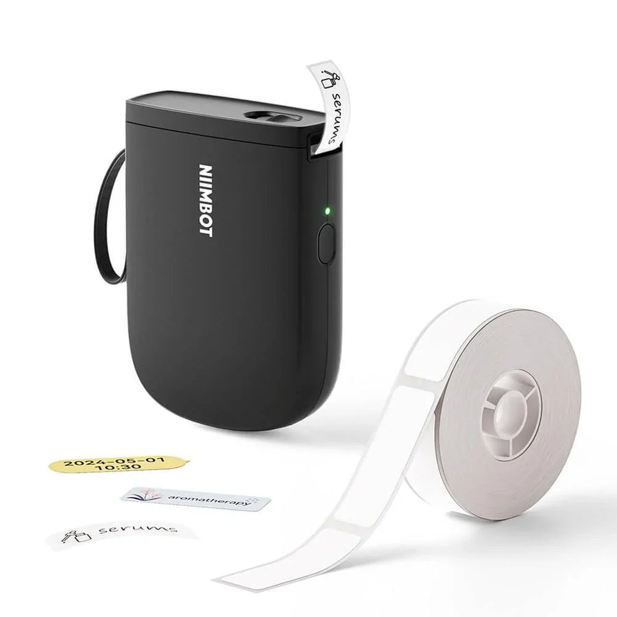 طابعة ملصقات NIIMBOT D11 مع ورق ملصقات