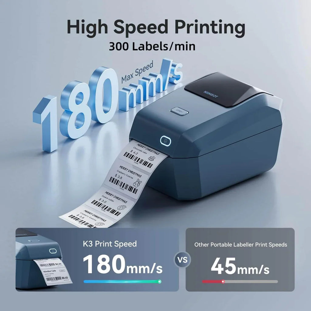 NIIMBOT K3 Desktop Thermal Label Printer - image 5
