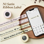 NIIMBOT N1 Satin Ribbon for Gifts, 14 mm x 5.1 m - image 20