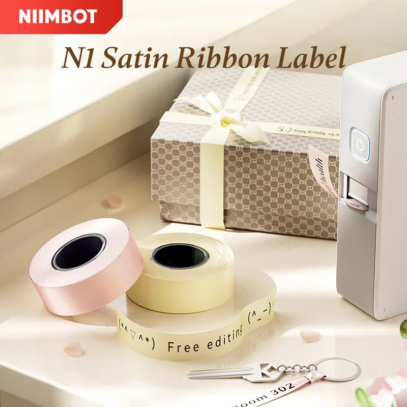 NIIMBOT N1 Satin Ribbon for Gifts, 14 mm x 5.1 m - image 17
