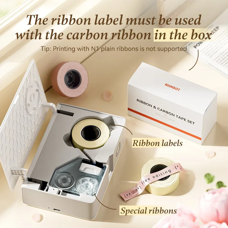 NIIMBOT N1 Satin Ribbon for Gifts, 14 mm x 5.1 m - image 19