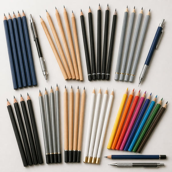 Pencils, colored pencils and professional drawing pencils at BiTrust Kuwait
