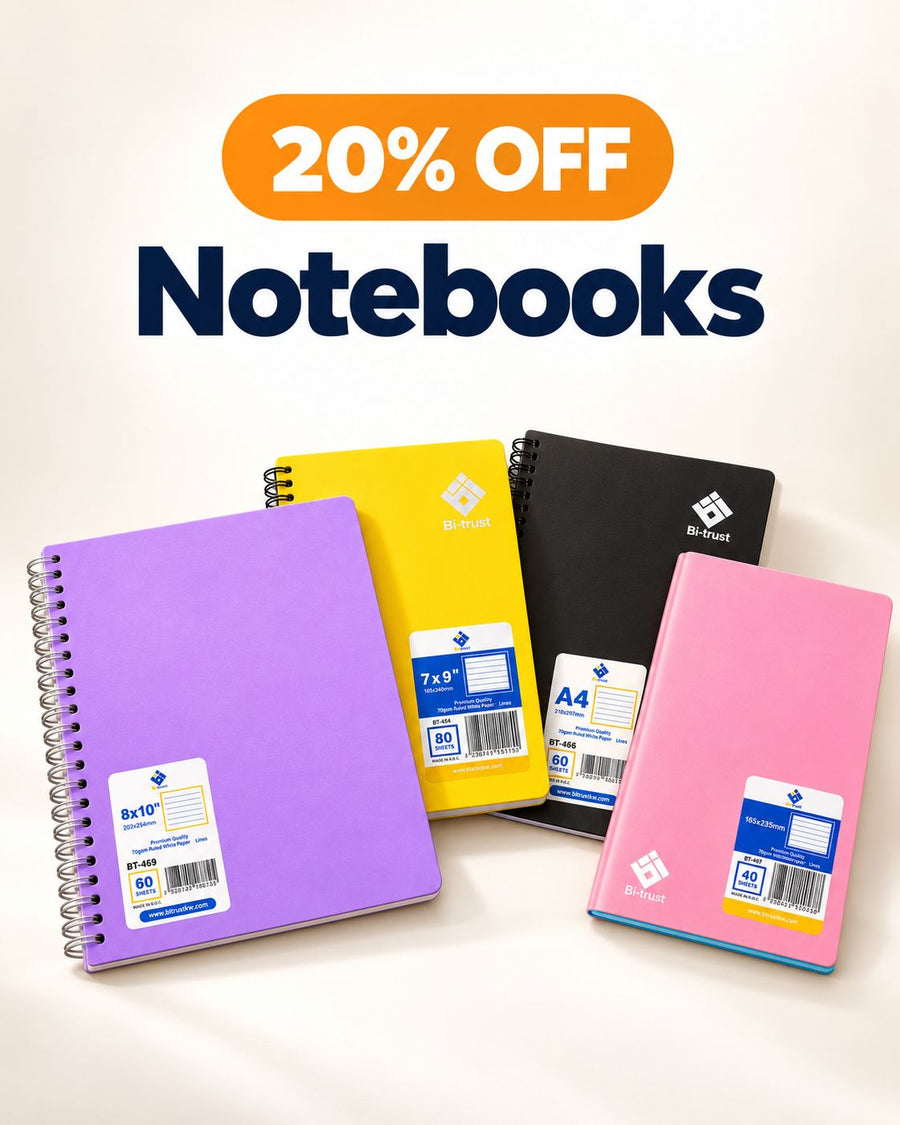Notebooks – 20% OFF
