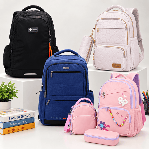 Kids backpacks and school bags at BiTrust Kuwait