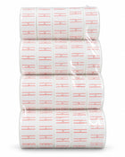 Single-Line Price Gun Label Roll 12*21 Pack of 20 – Italian Made