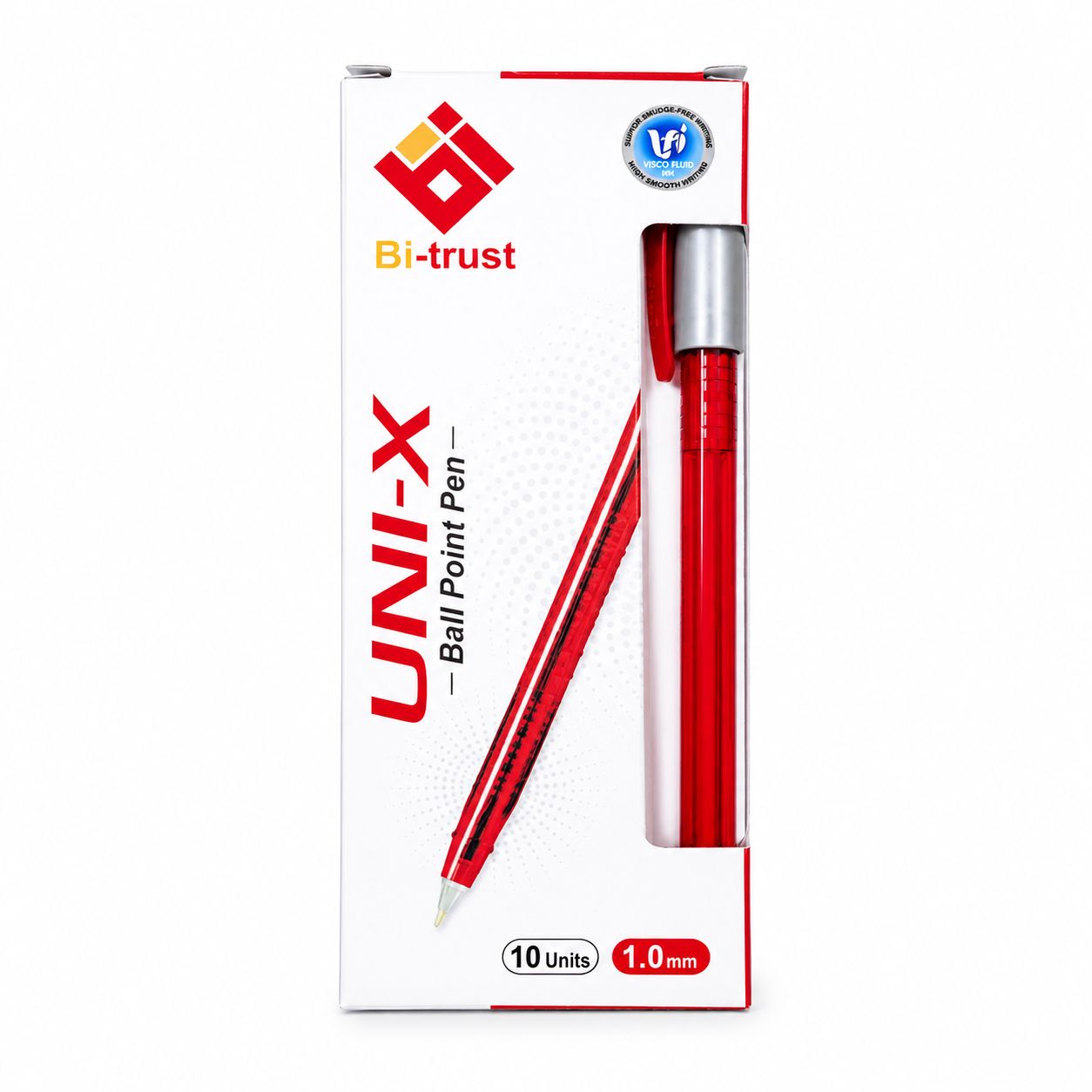 UNI-X Ball Point Pen 1.0mm Bi-trust