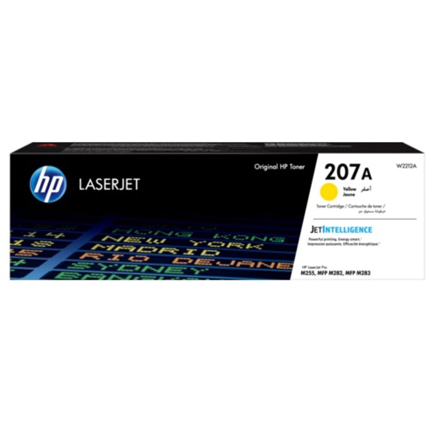 Toner Cartridge, Yellow – 207A | HP