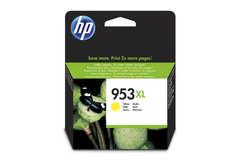 Ink Cartridge, Yellow – 953 XL | HP