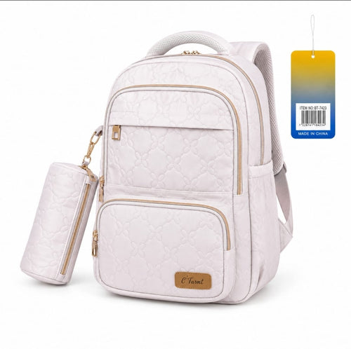 Bi-Trust Classic School Backpack with Pencil Case BT-7423
