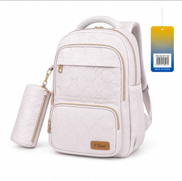 Bi-Trust Classic School Backpack with Pencil Case BT-7423