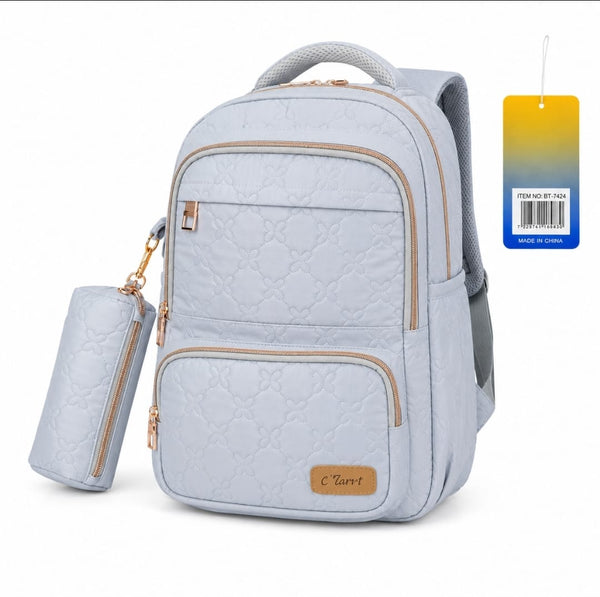 Bi-Trust Classic School Backpack with Pencil Case BT-7424
