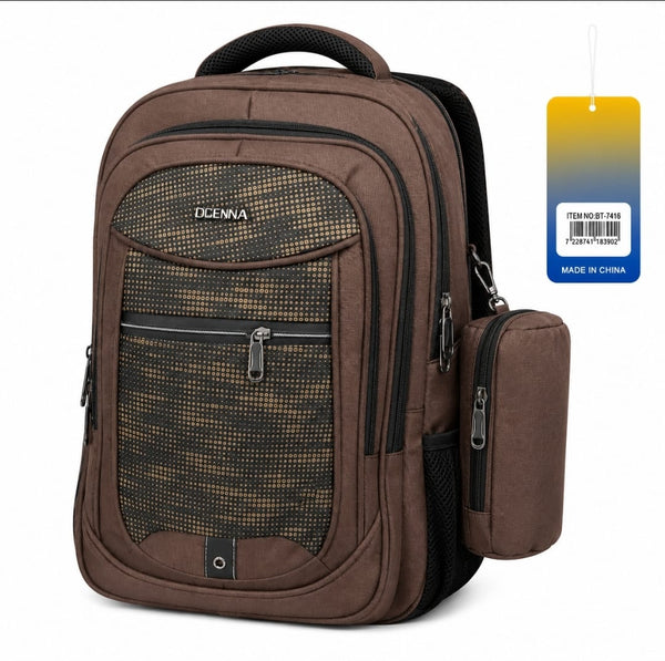 Bi-Trust Classic School Backpack with Pencil Case BT-7416