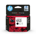 HP Ink Cartridge, Black – 653