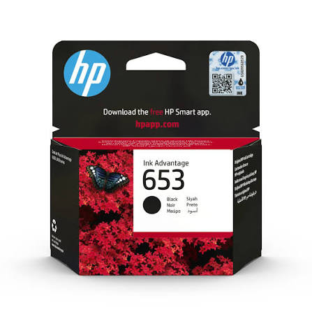 Ink Cartridge, Black – 653 | HP