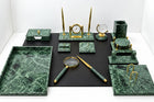 Luxury Marble Desk Set, Green