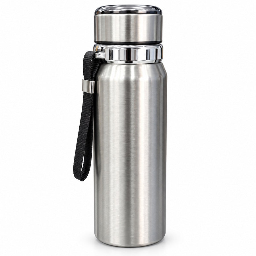 مطارة ماء معدنية مع حزام حمل، 800 ml
