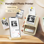 طابعة ملصقات NIIMBOT B21 Pro بالأحمر والأسود - الصورة 3
