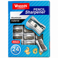 Sharpener Metal 12pcs Vneeds V1302
