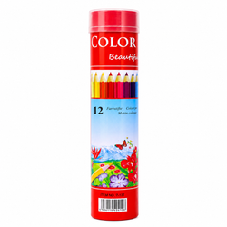 12 Color Pencil Round BT-7451