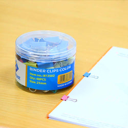 BT2502 Binder Clips 25mm Color