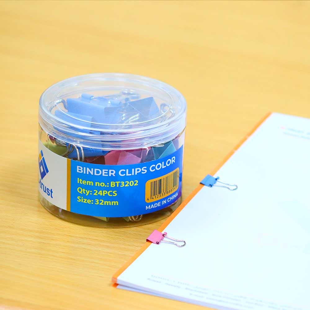 bi trust Binder clip Colors BT3202